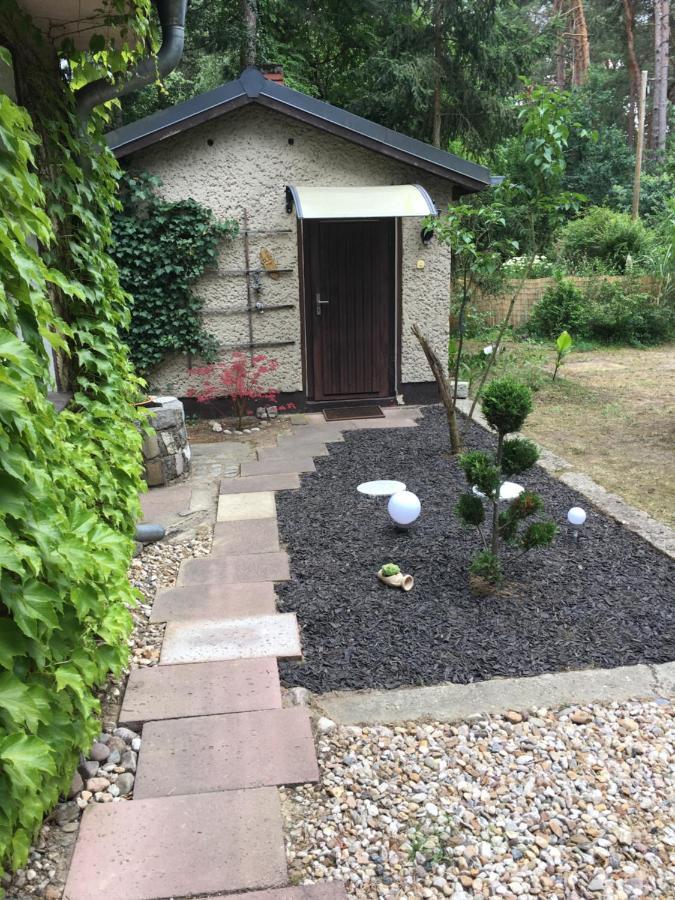 Villa Ferienhaus Wald und Seeidylle nahe Badeseen, Tropical Island, Spreewald Groß Köris Exterior foto